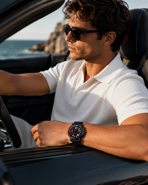 Reloj Giratorio Racing